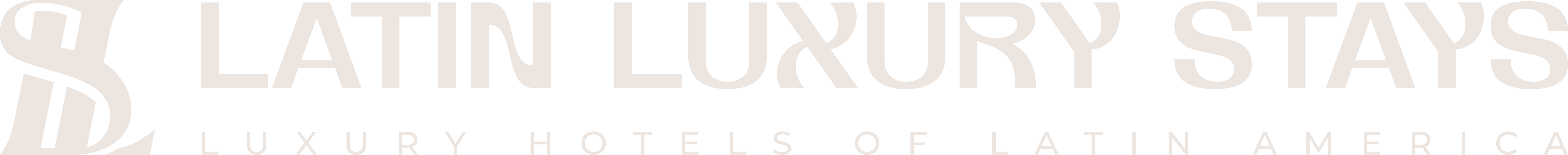 Logo light Latin Luxury Stays