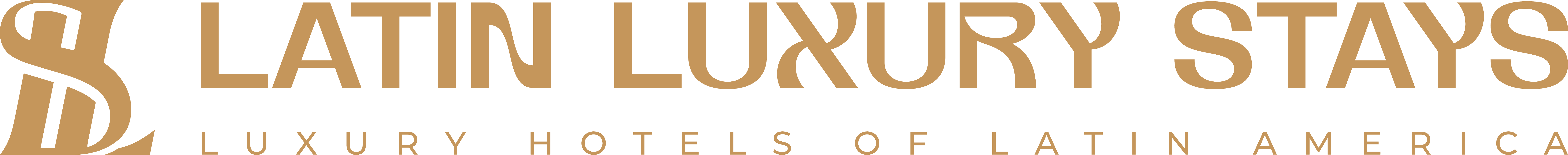 Logo color Latin Luxury Stays