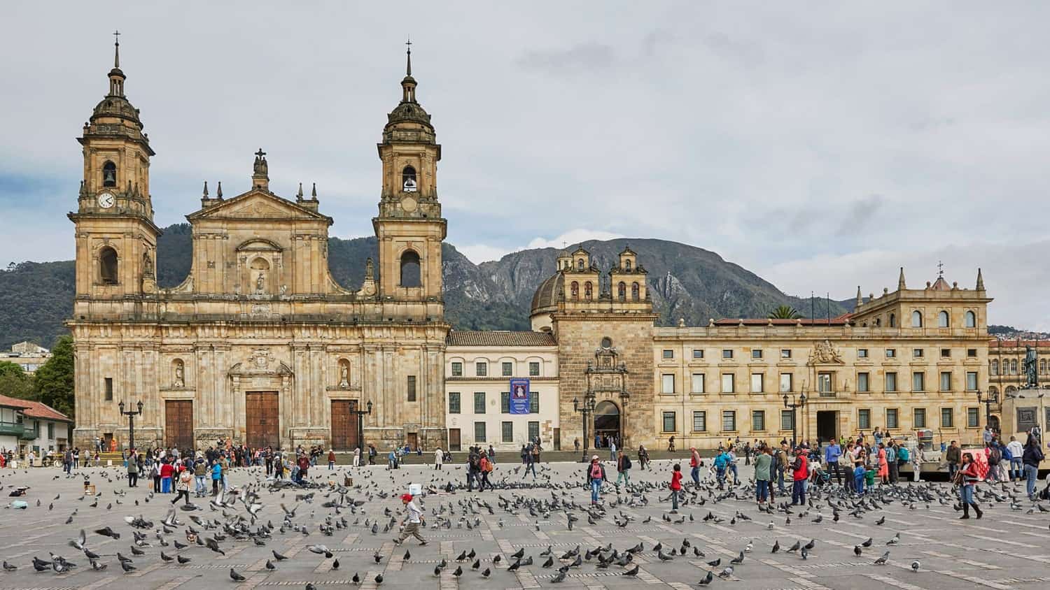 Place Bolivar, Bogota, Colombie