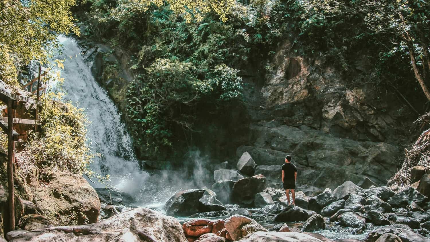 Cascade près de Santa Marta, Colombie