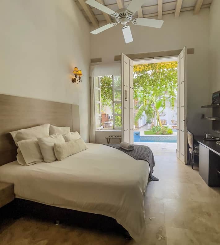 Chambre standard, Hotel Boutique Don Pepe, Santa Marta, Colombie
