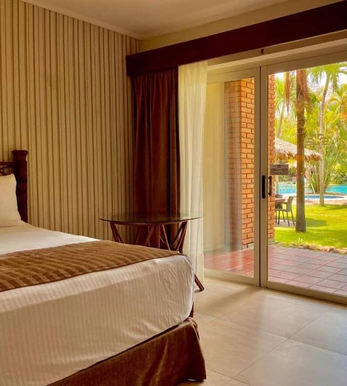 Double room pool side, Hotel Camino Real, Santa Cruz de la Sierra, Bolivia