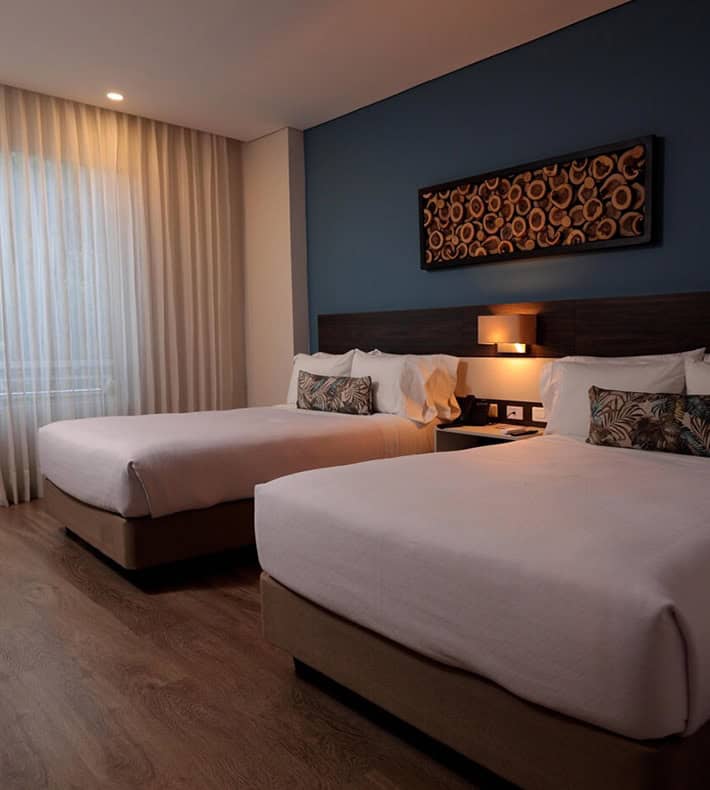 Superior twin room, Hotel Morúa, Yopal, Colombia
