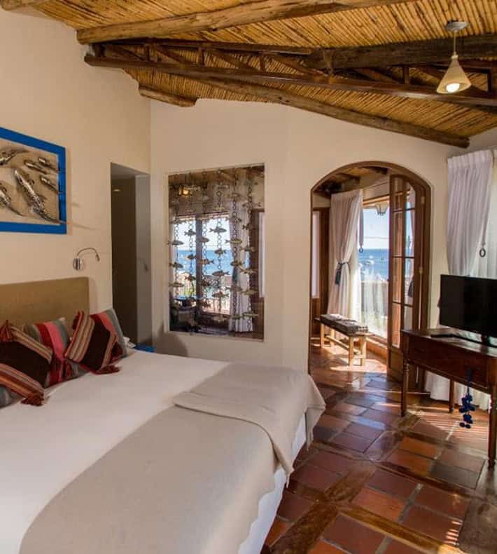 King suite, Hotel Rosario Lago Titicaca, Copacabana (Titicaca lake), Bolivia