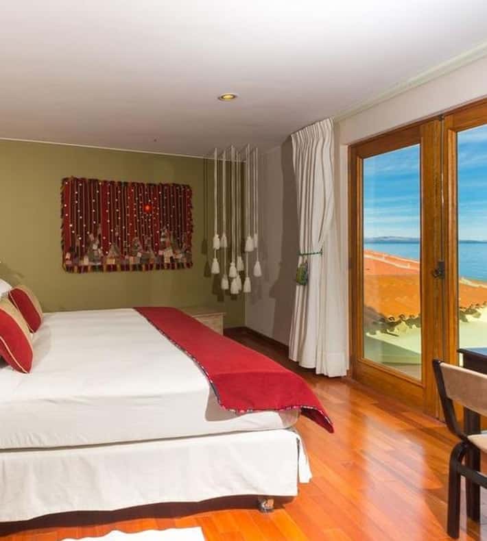 King bed premium, Hotel Rosario Lago Titicaca, Copacabana (Titicaca lake), Bolivia