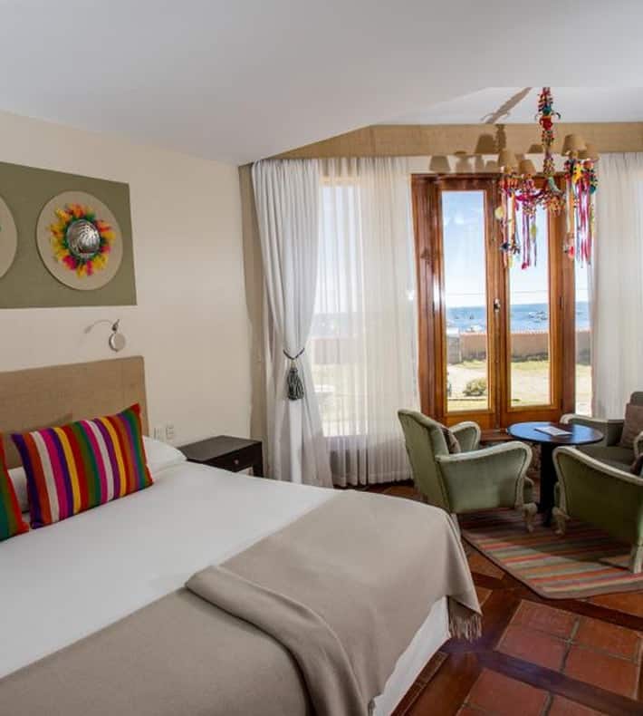 Standard double room, Hotel Rosario Lago Titicaca, Copacabana (Titicaca lake), Bolivia