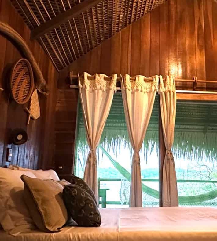 Bungalow River view, Juma Amazon Lodge, Amazon Rainforest, Manaus, Brazil