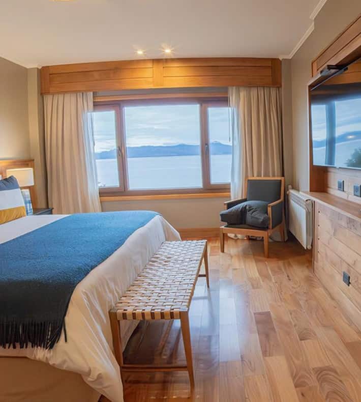 Junior Suite Beagle Channel, Los Cauquenes Resort, Ushuaïa, Argentina