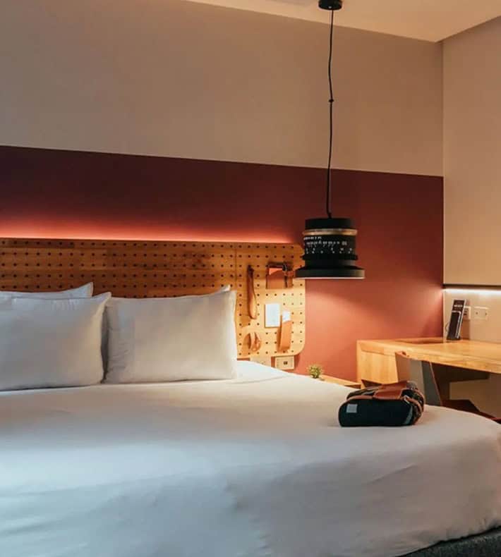 Room SD Standard Doble, The Click Clack Hotel, Medellín, Colombia