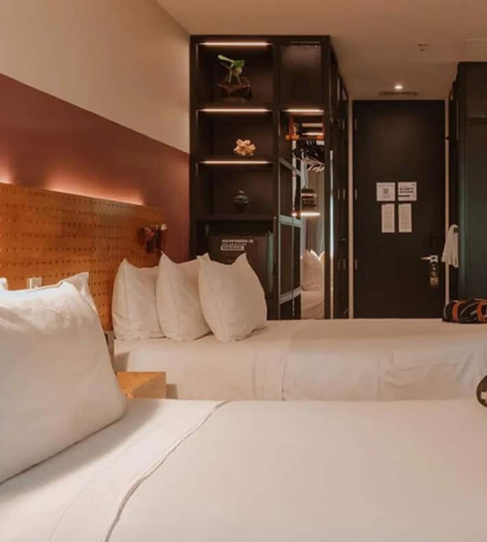 Room ST Standard Twin, The Click Clack Hotel, Medellín, Colombia