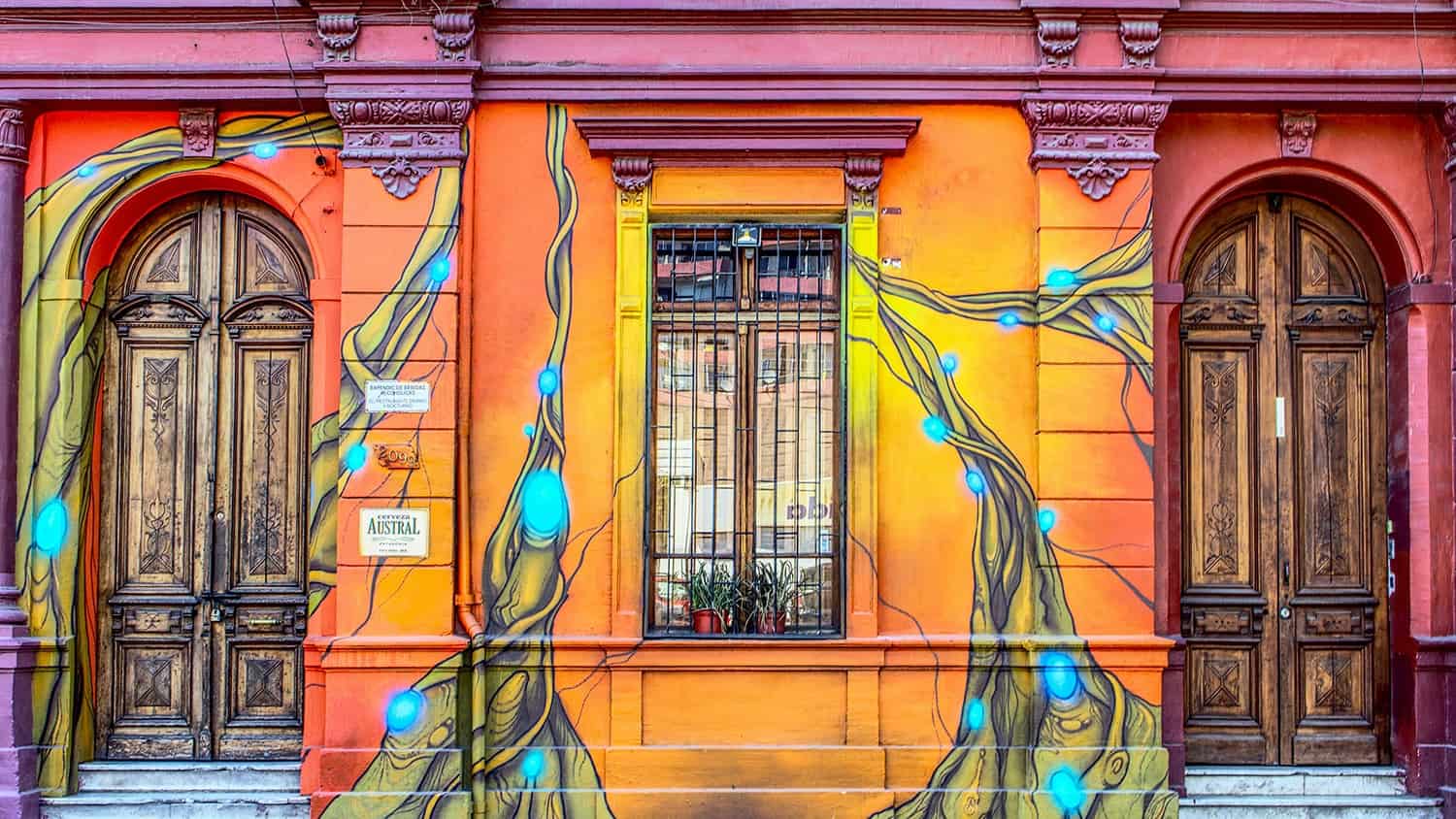 Street art, Santiago, Chile