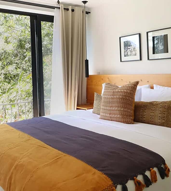 Room 1, Aviva Hotel, Tzununá (Atitlan Lake), Guatemala