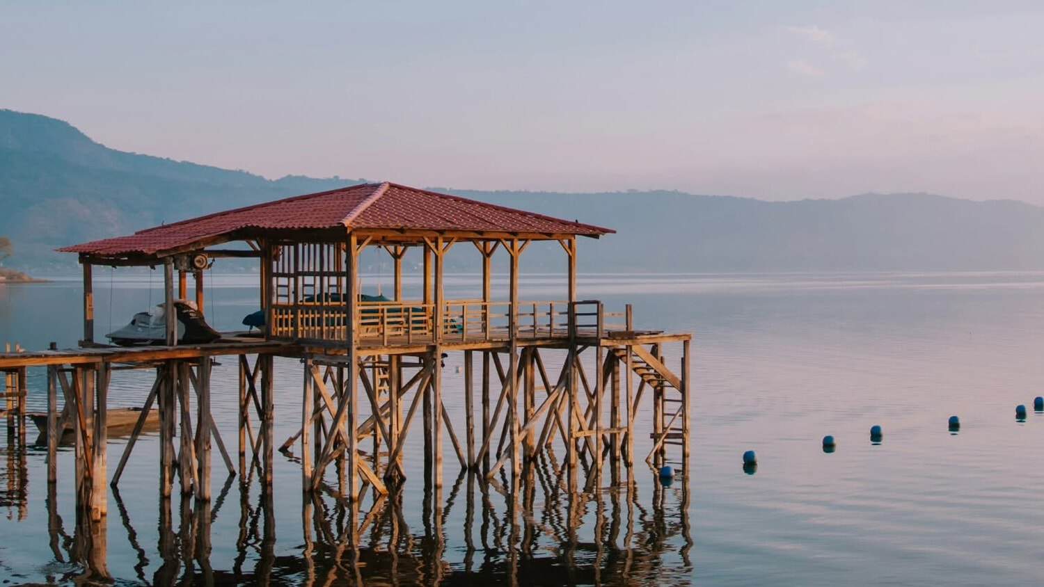 Coatepeque lake, El Salvador