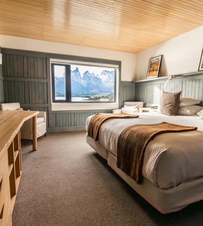 Cordillera Paine room, Explora Torres del Paine, Chile