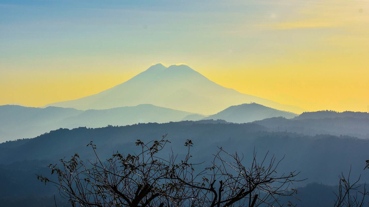 Volcano San Salvador, El Salvador