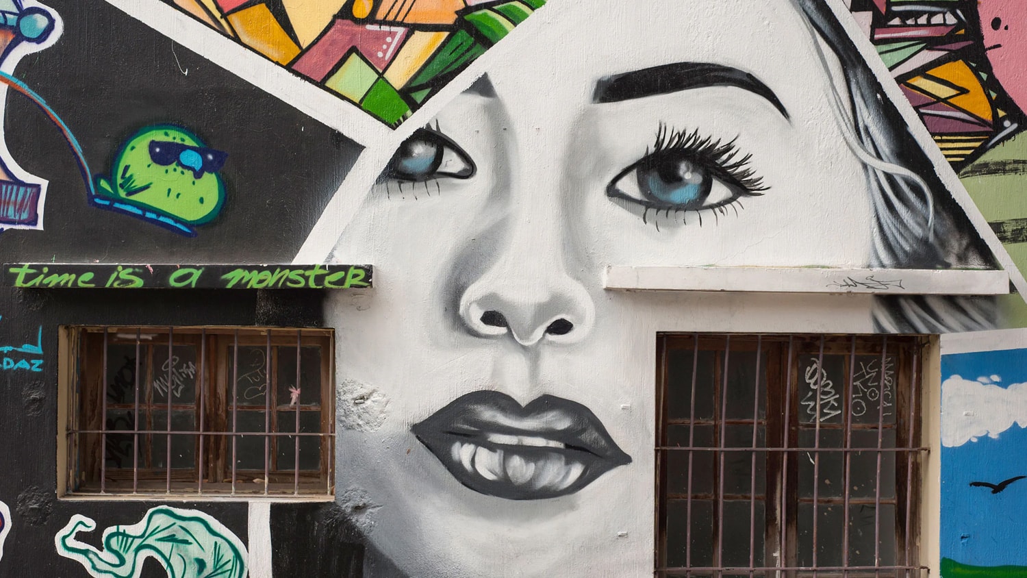 Street art, Guatemala City, Guatemala