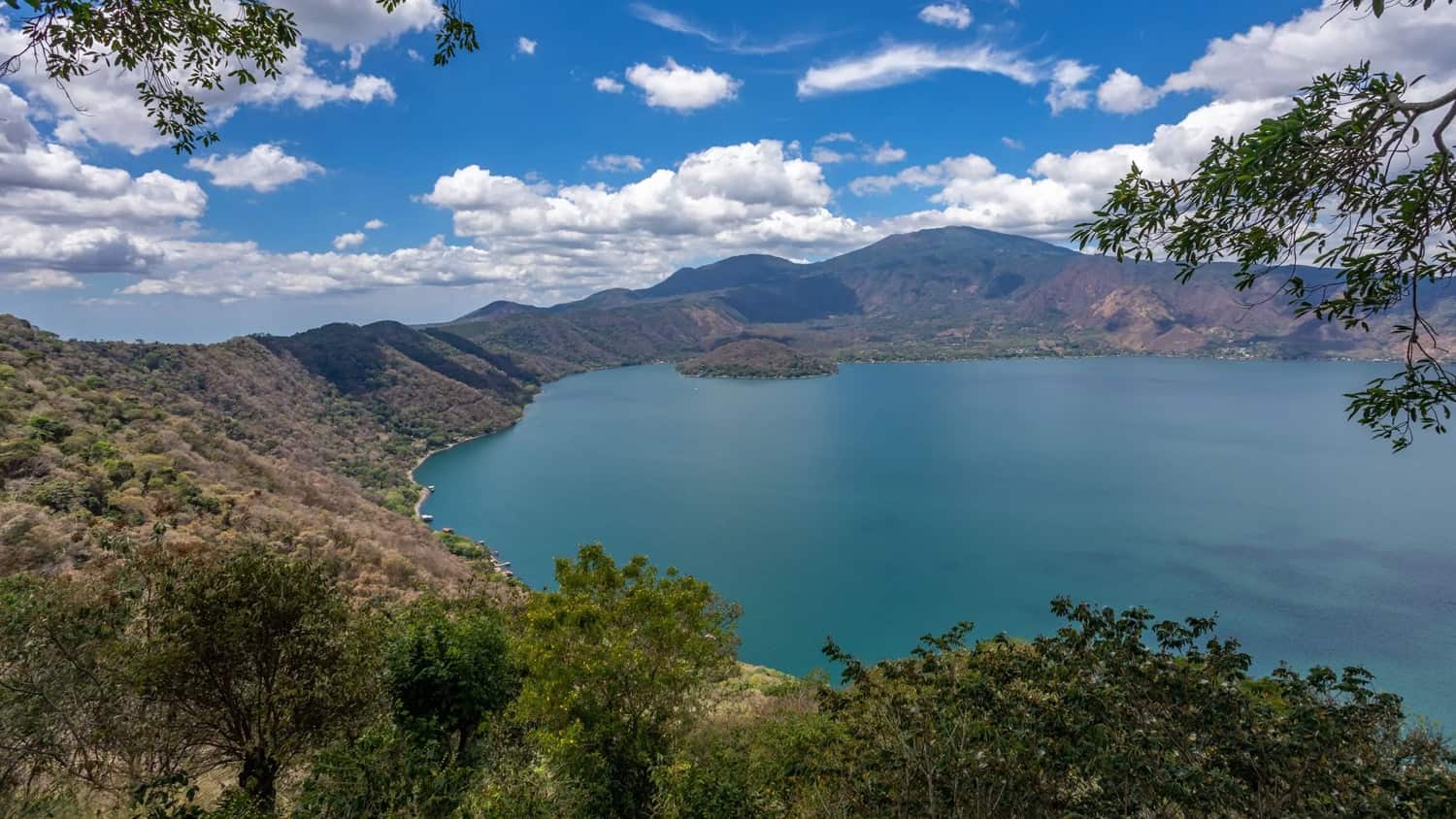 Volcanic lake, El Salvador