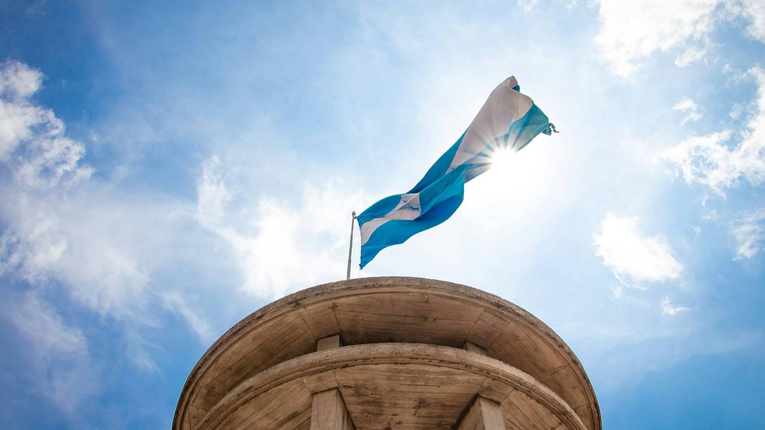 Flag, Tegucigalpa, Honduras