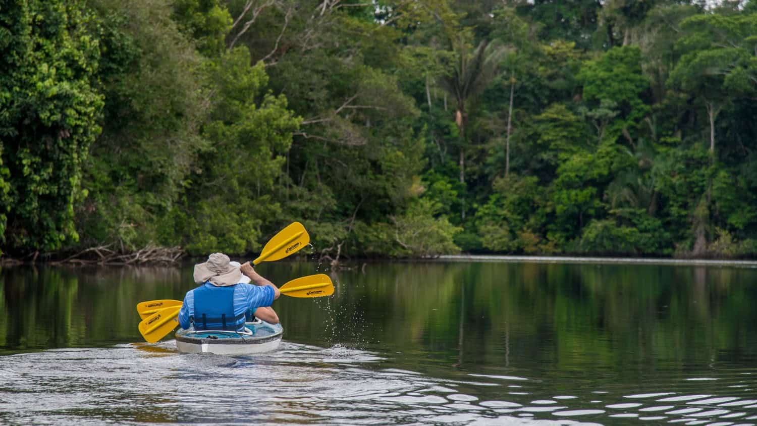 Canoe, La Selva Eco-Lodge & Retreat, National Park Yasuni, Ecuador