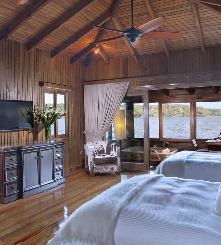 Waterfront Suite, Las Lagunas Boutique Hotel, Flores, Guatemala