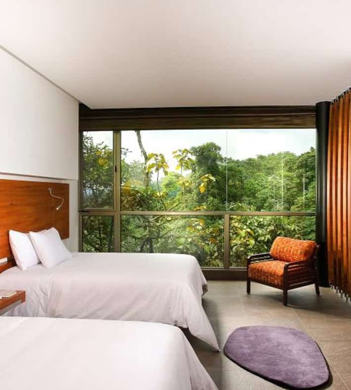 Wayra Twin Room, Mashpi Lodge, Pacto, Ecuador