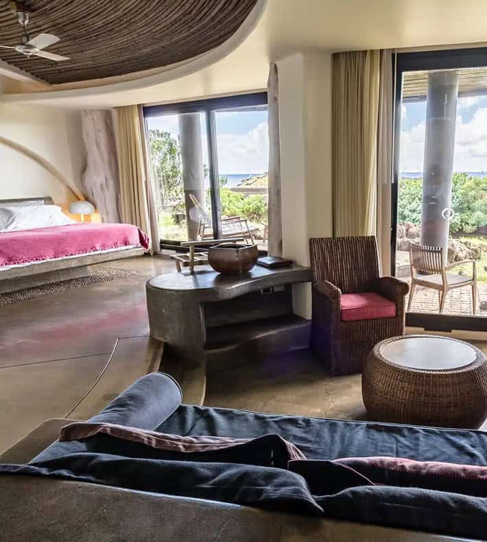 Maunga room, Nayara Hangaroa, Hanga Roa (Easter Island), Chile