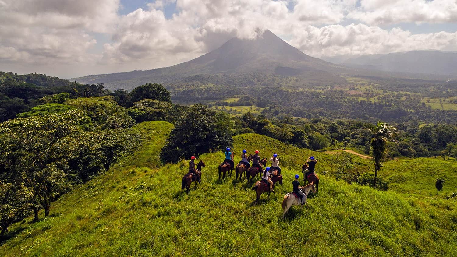 Horse riding, Fortuna, Costa Rica