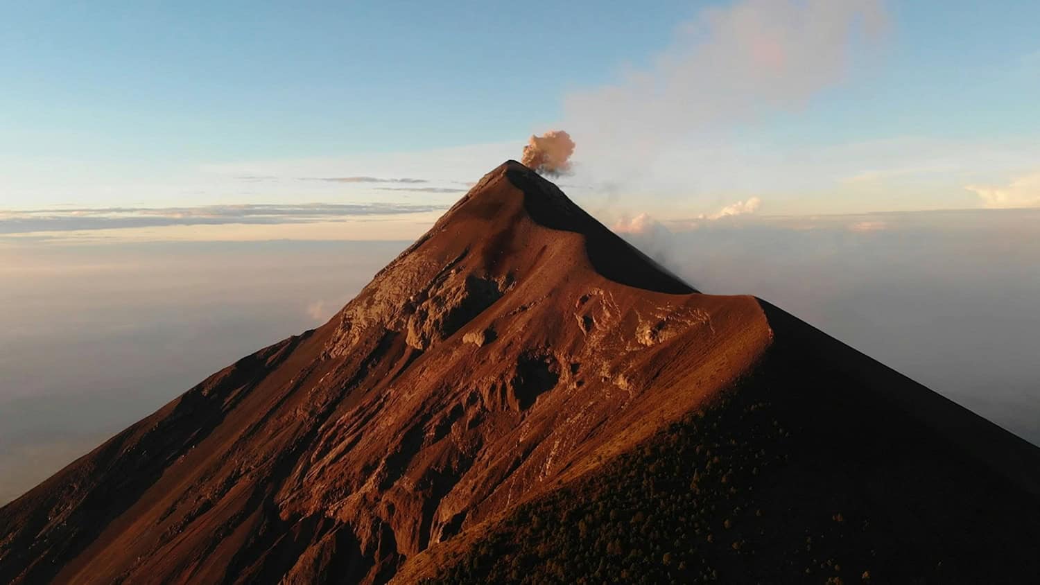 Volcano Fuego, Guatemala City, Guatemala