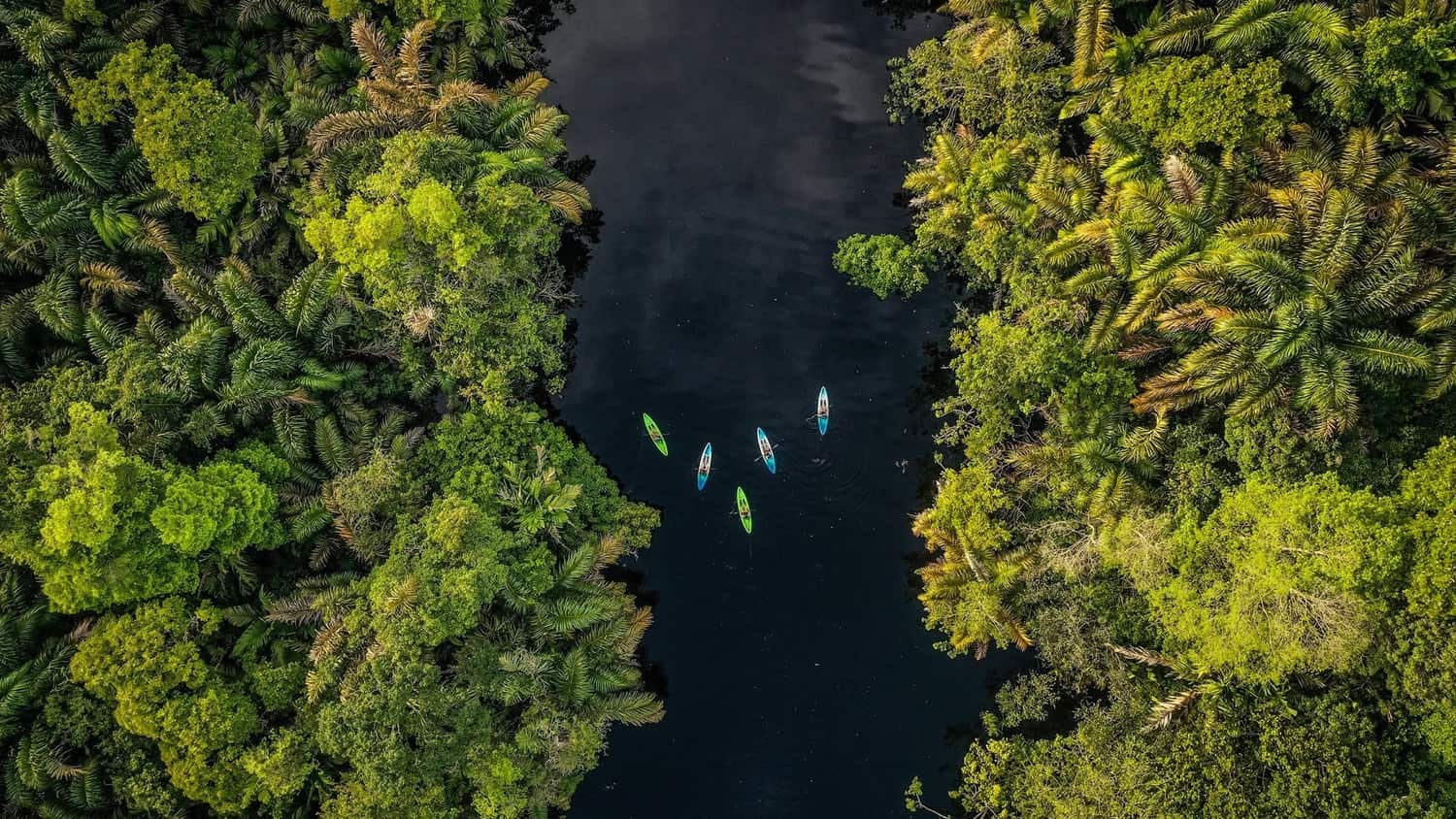 Canoe, Tortuguero National Park, Costa Rica