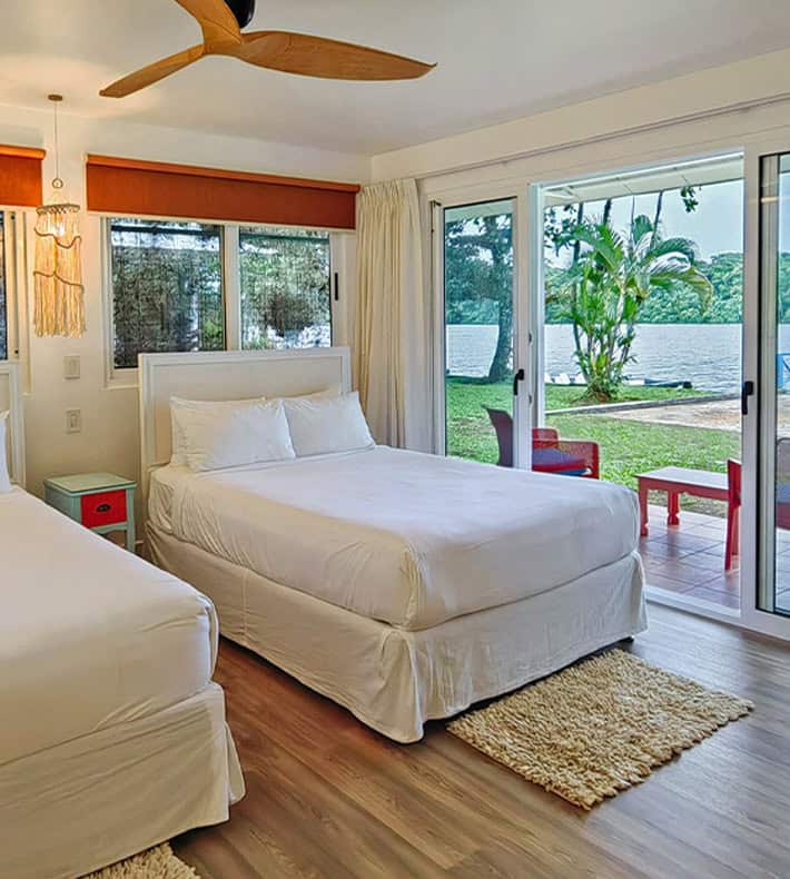 Papi Brown room, Tortuga Lodge, Tortuguero, Costa Rica