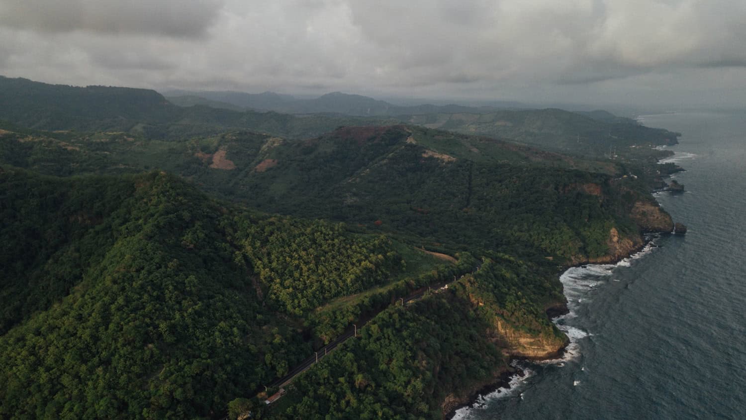 Pacific coast, El Salvador