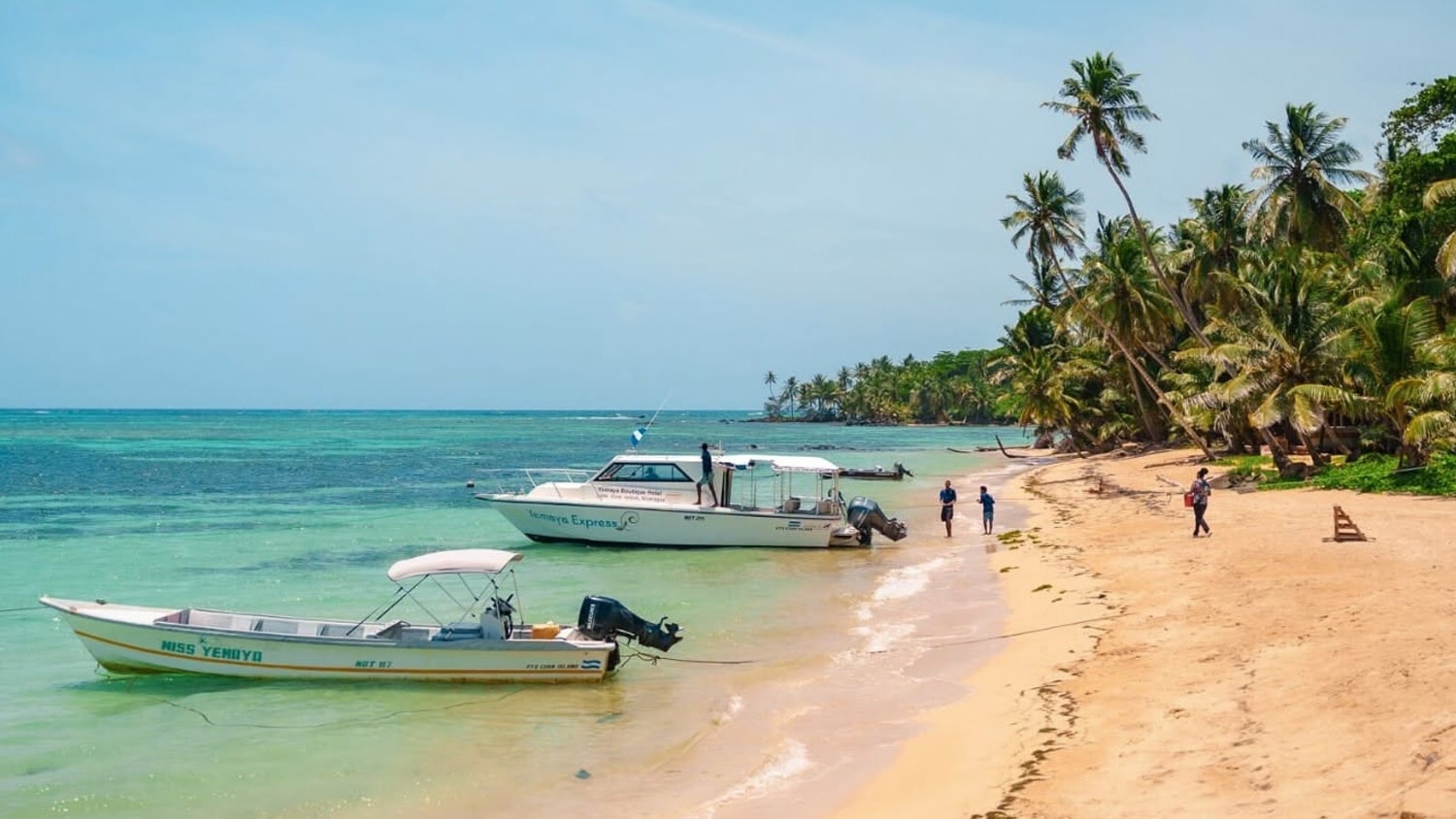 Beach, Little Corn Island, Nicaragua