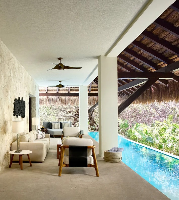 Villa Presidential Pool, Chablé Maroma, Playa del Carmen, Mexico