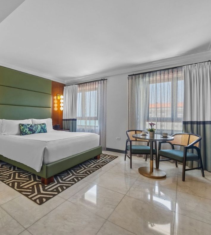 Tower Guestroom, Condado Vanderbilt Hotel, San Juan, Puerto Rico