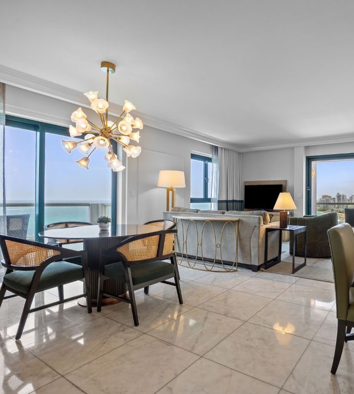 Two Bedrooms Suite, Condado Vanderbilt Hotel, San Juan, Puerto Rico