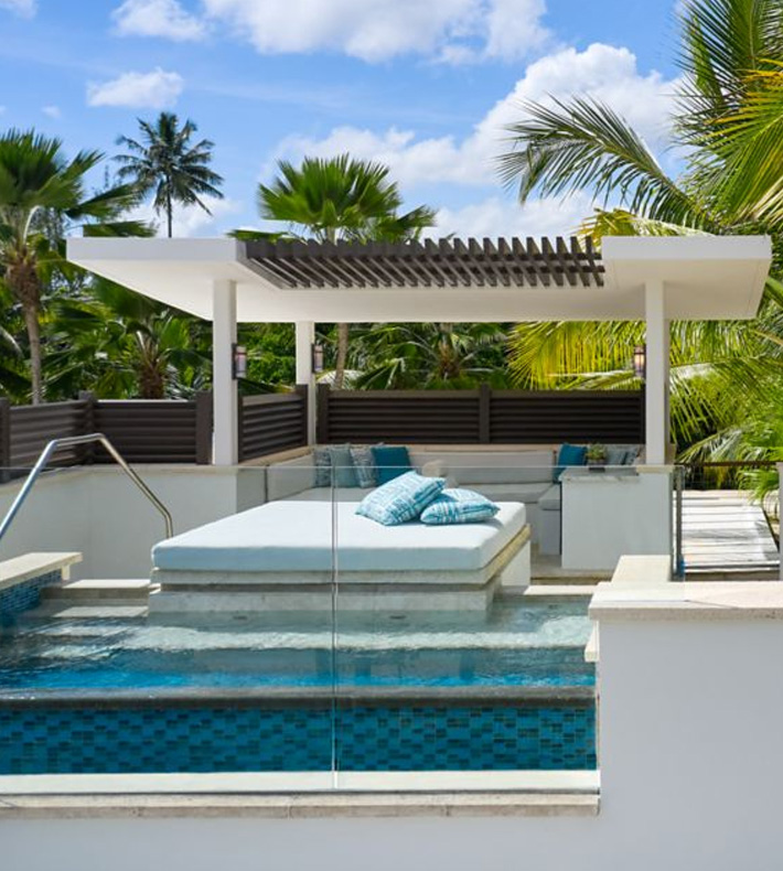 Rooftop West Beach room, Dorado Beach (Ritz-Carlton Reserve), Dorado, Puerto Rico
