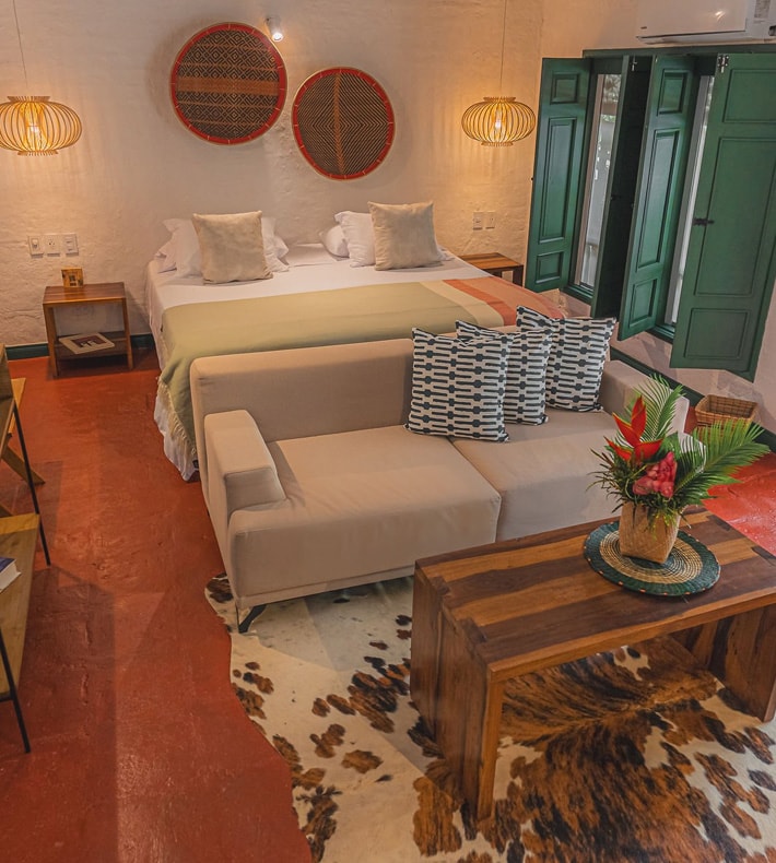 Master Suite, Hacienda Bambusa, Eje Cafetero, Colombia
