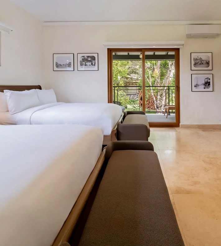 Two Queens Room, Hotel La Compania Del Valle, El Valle de Antón, Panama