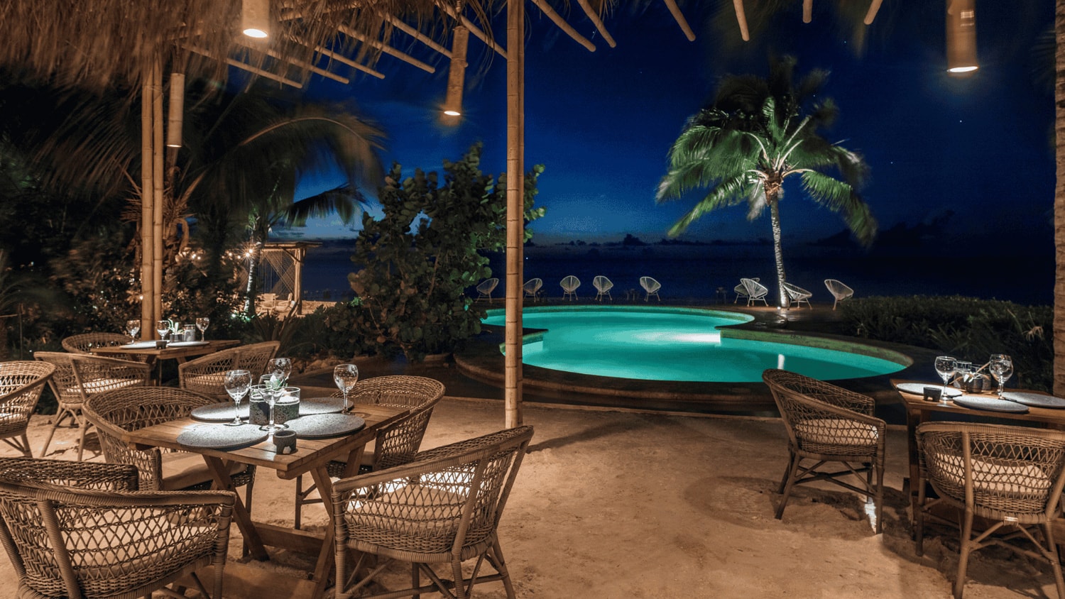Hotel Villas Flamingos, Holbox, Mexico