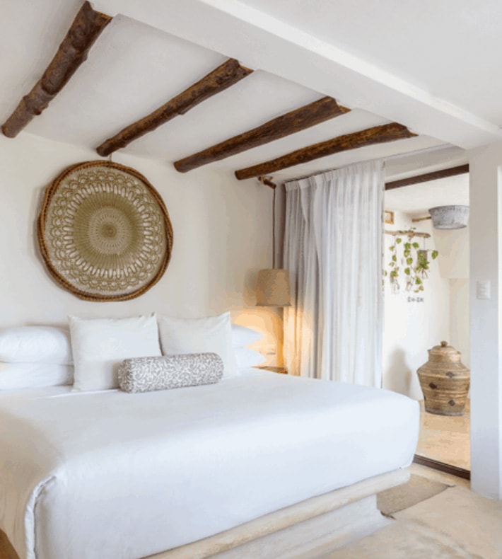 Coconut Room, Hotel Villas Flamingos, Holbox, Mexico