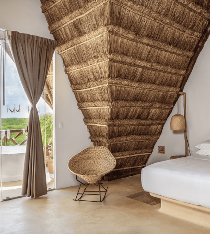 Master Suite Palapa, Hotel Villas Flamingos, Holbox, Mexico