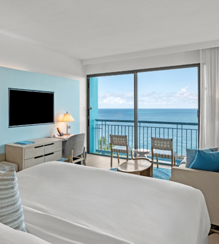 Deluxe ocean Tower Suite, La Concha Resort, San Juan, Puerto Rico