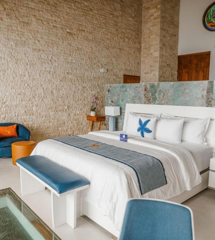 Over the Water Suite, Ordovician Beach Resort, Isla Grande, Panama