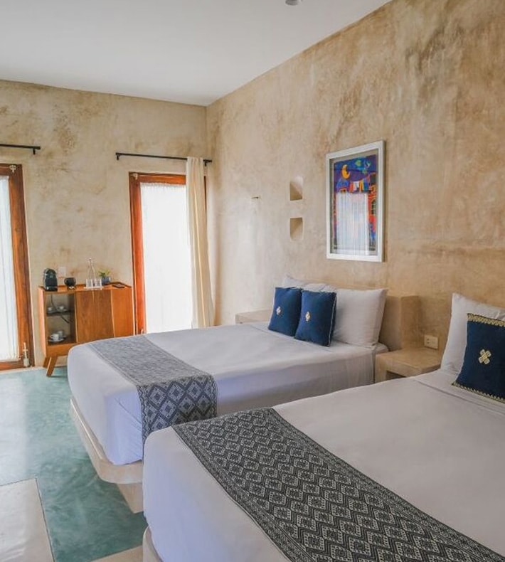 Standard Twin room, Wakax Hacienda, Tulum, Mexico