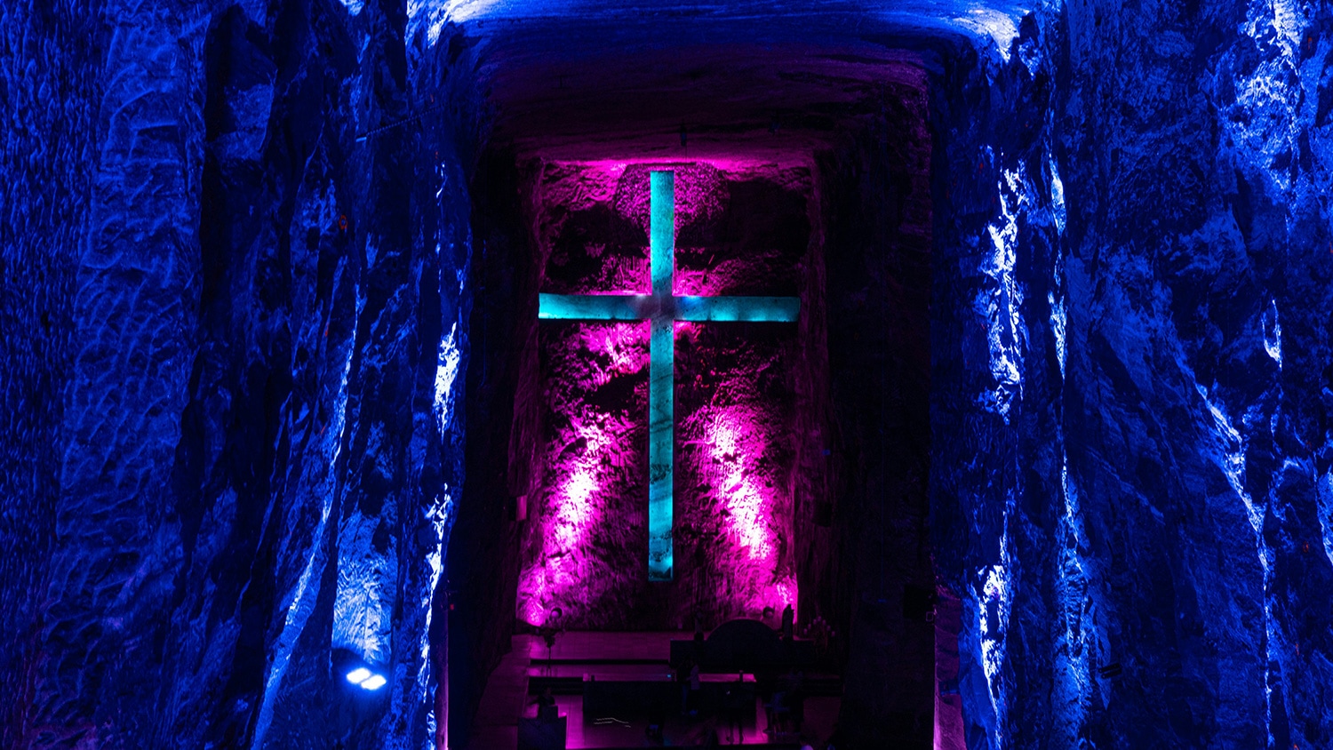 Salt cathedral, Zipaquira, Colombia
