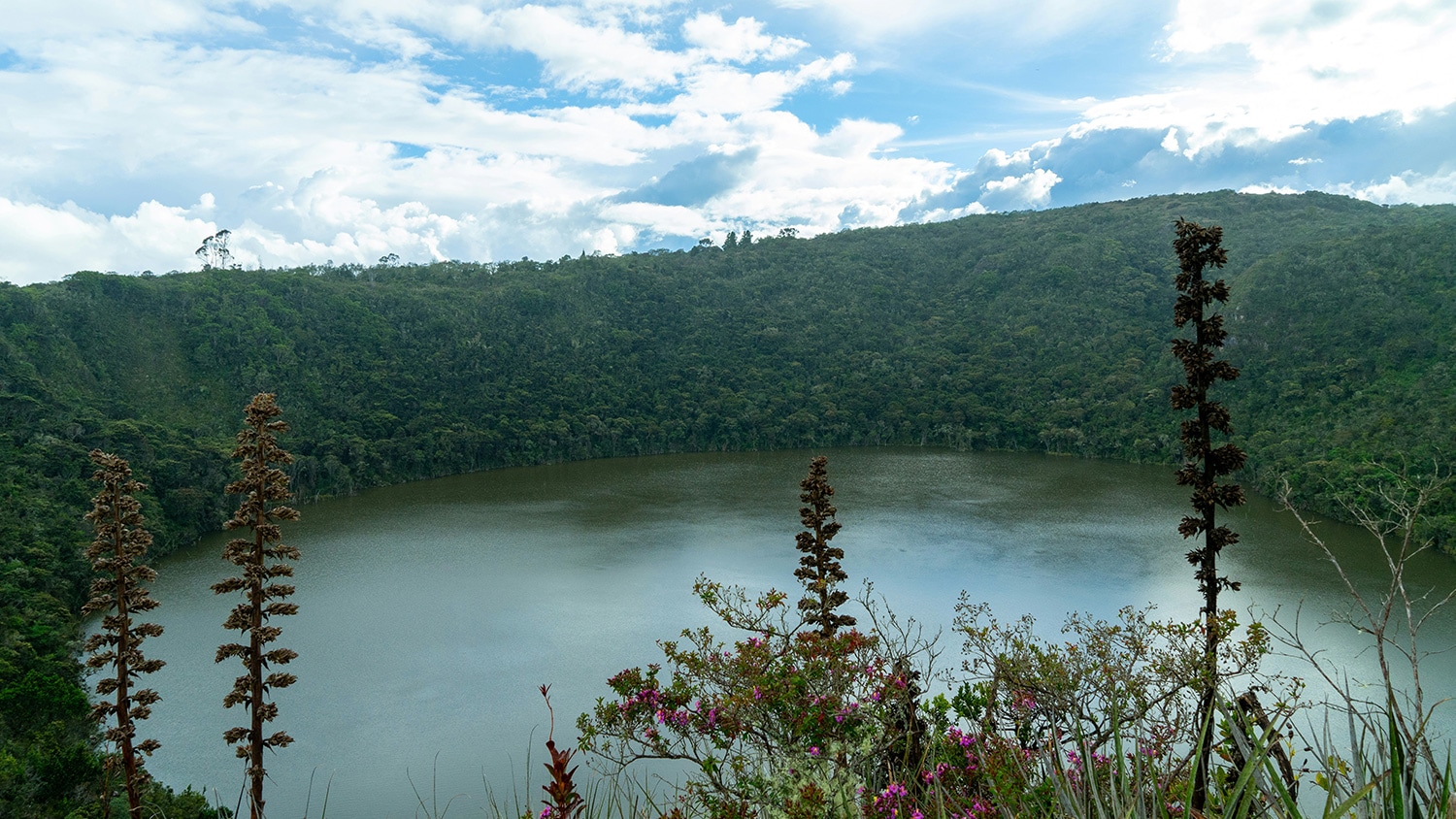 Guatavita lake, Colombia