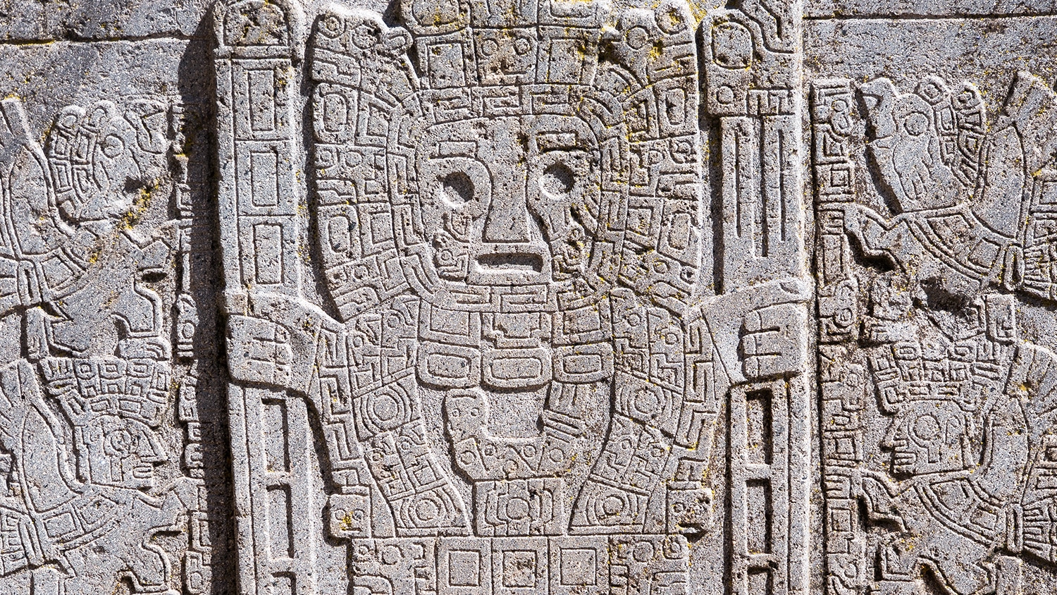 Pre-colombian relief, Bolivia