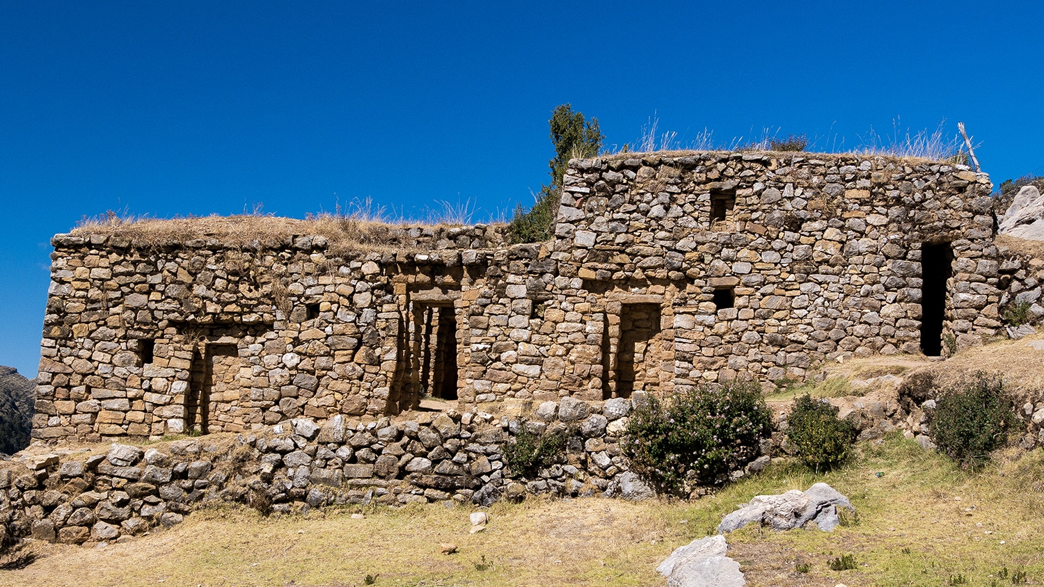 Pre-colombian ruins, Bolivia