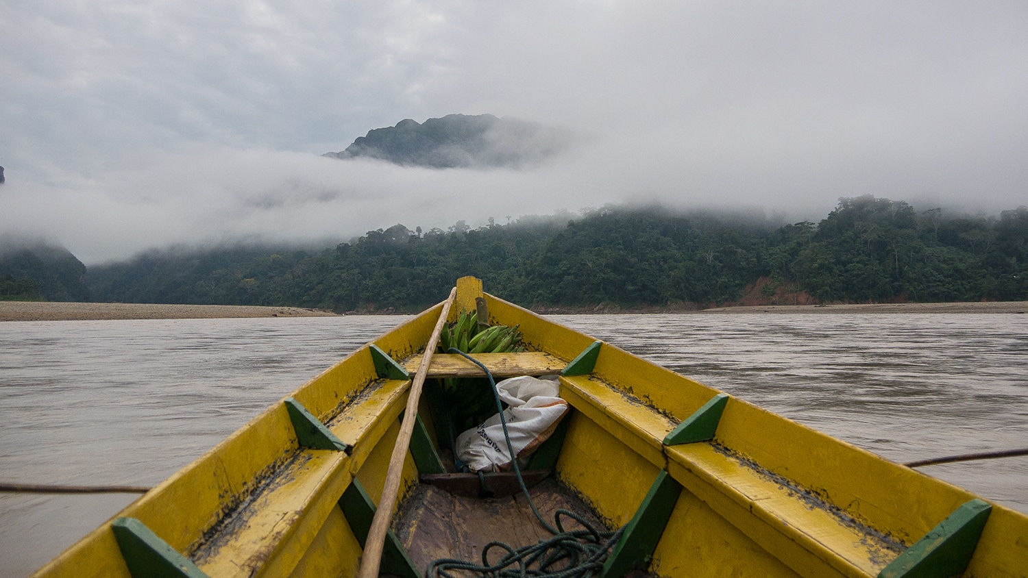River in Amazon Rainforest, Bolivia