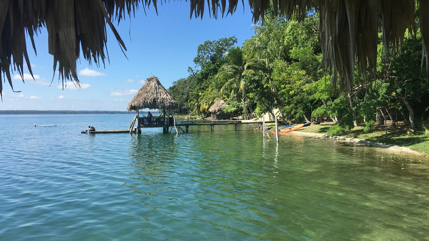Peten Itza lake, Guatemala